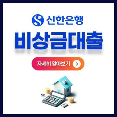 신한은행 비상금대출, 당신의 금융 파트너가 되어 드립니다